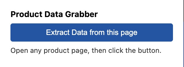 Product Grabber Demo